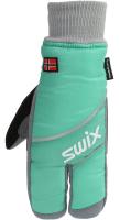 SWIX rukavice dámské SPLIT MITTS zelená H0436.67100
