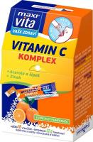 MAXIVITA Vitamin C + zinek + šípek 32 g