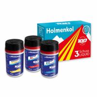 HOLMENKOL 3 Schuss Liquid RED, YELLOW, BLUE 3x100ml