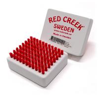 RED CREEK Červený nylonový kartáč mini 110