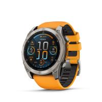 GARMIN FENIX 8 51mm AMOLED Sapphire Titanium / Orange Band