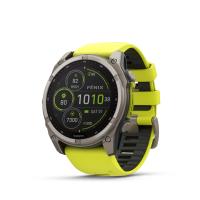 GARMIN FENIX 8 51mm SOLAR Sapphire Titanium / Yellow Band