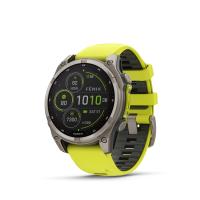 GARMIN FENIX 8 47mm SOLAR Sapphire Titanium / Yellow Band 010-02906-21