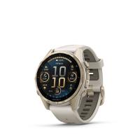 GARMIN FENIX 8 43mm AMOLED Sapphire Soft Gold / Gray Band