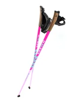 HAAKON Nordic Walking hole CARBON 100% pink