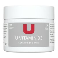 UMARA U VITAMIN D3 190 tbl