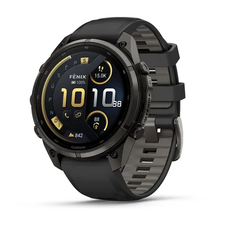 GARMIN FENIX 9 PRO INREACH 47mm AMOLED Carbon Gray DLC / Black Band 010-04336-11