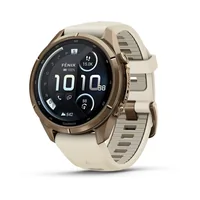 GARMIN FENIX 9 PRO INREACH 43mm AMOLED Autumn Gold / Cream Band 010-04335-21