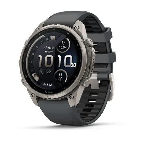GARMIN FENIX 9 PRO INREACH 47mm AMOLED Titanium / Graphite Band 010-04336-21